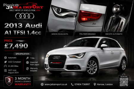 AUDI A1 1.4 TFSI Sport 📅 Year: 2013 🇬🇧 UK Stock 🪪 Reg: LN62 KVA
