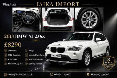 BMW X1 2.0 sDrive XLine 📅 Year: 2013 🇬🇧 UK Stock 🪪 Reg: Under Process