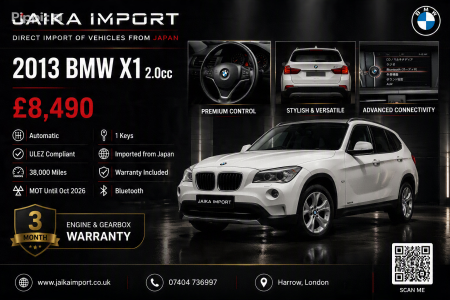 BMW X1 2.0 sDrive XLine 📅 Year: 2013 🇬🇧 UK Stock 🪪 Reg: KE13 YCD