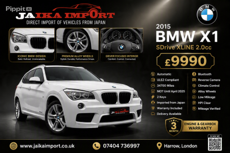 BMW X1 2.0 sDrive XLine - 2015 🇬🇧 #SOLD